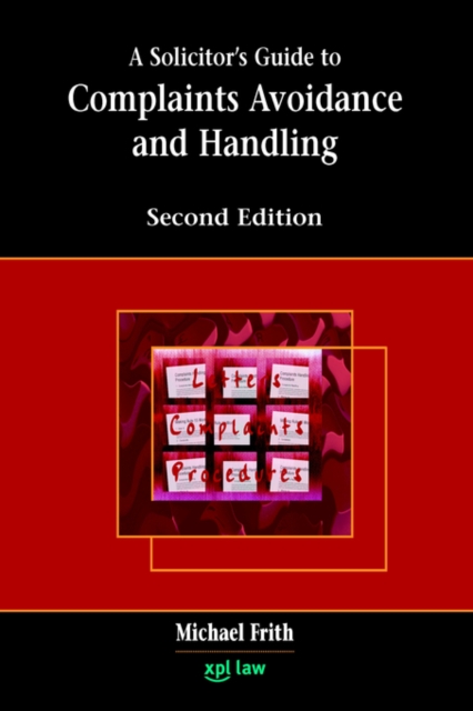 Complaints Handling and Avoidance, Paperback / softback Book