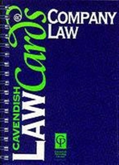 Cavendish: Company Lawcards, Paperback Book