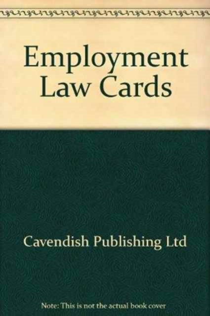 Employment Law Cards, Spiral bound Book