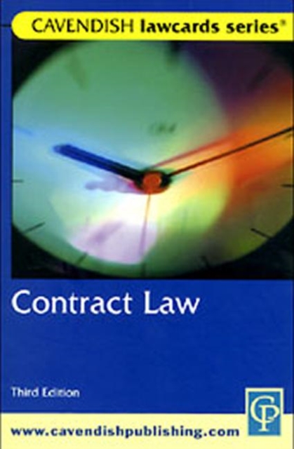 Cavendish: Contract Lawcards, Paperback Book