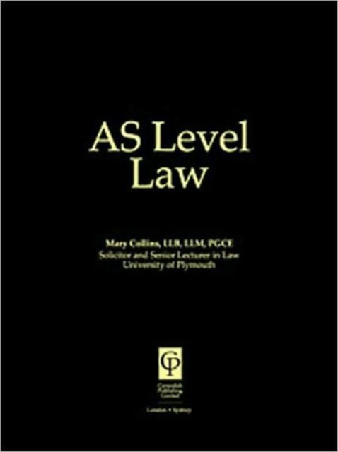 AS Level Law, Paperback Book