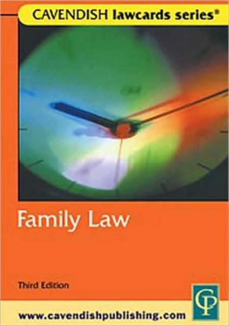 Cavendish: Family Lawcards 3/e, Paperback Book