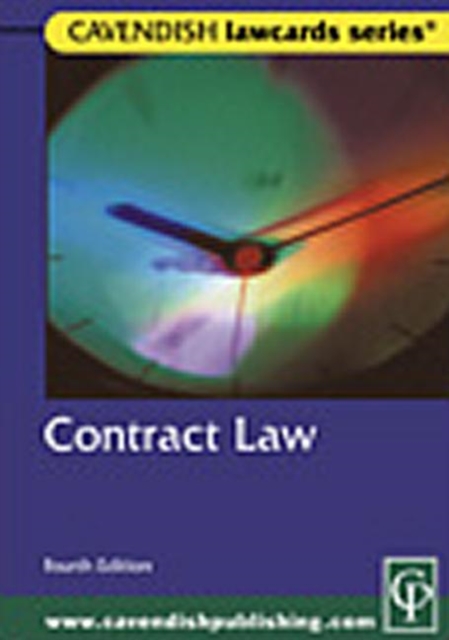 Contract Lawcards, Paperback Book