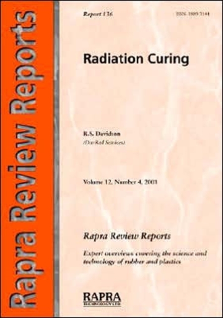 Radiation Curing, Paperback Book