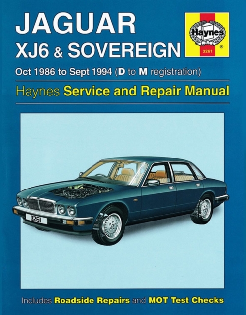 Jaguar XJ6 1986-94 Service and Repair Manual, Hardback Book