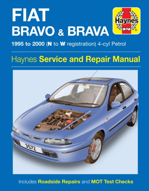 Fiat Bravo & Brava Petrol (95 - 00) Haynes Repair Manual, Hardback Book