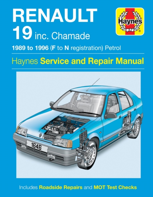 Renault 19 Petrol (89 - 96) F To N, Paperback / softback Book