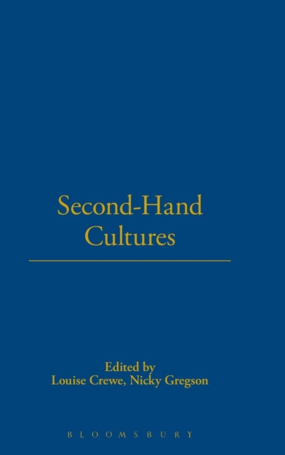 Second-hand Cultures, Hardback Book