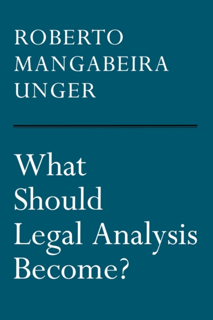 What Should Legal Analysis Become?, Paperback / softback Book