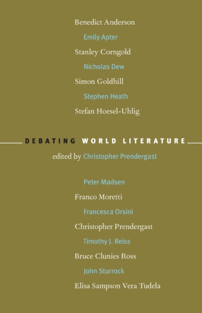 Debating World Literature, Paperback / softback Book