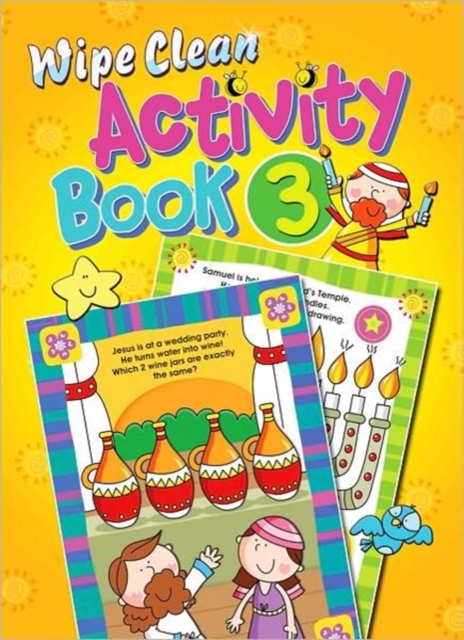 Wipe Clean Activity Book 3 : Illustrated by Marie Allen, Paperback Book