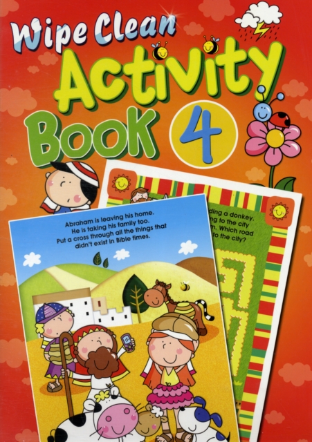Wipe Clean Activity Book 4 : Illustrated by Marie Allen, Paperback Book