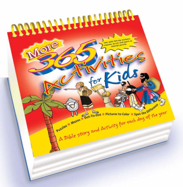 More 365 Activities for Kids, Spiral bound Book