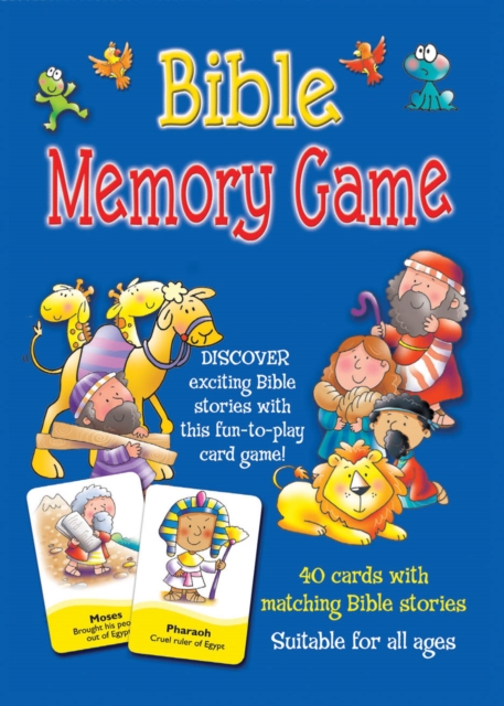 Bible Memory Game, Cards Book