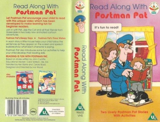 Readalong with Postman Pat, Video Book