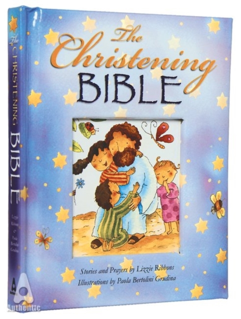 The Christening Bible (Blue), Hardback Book