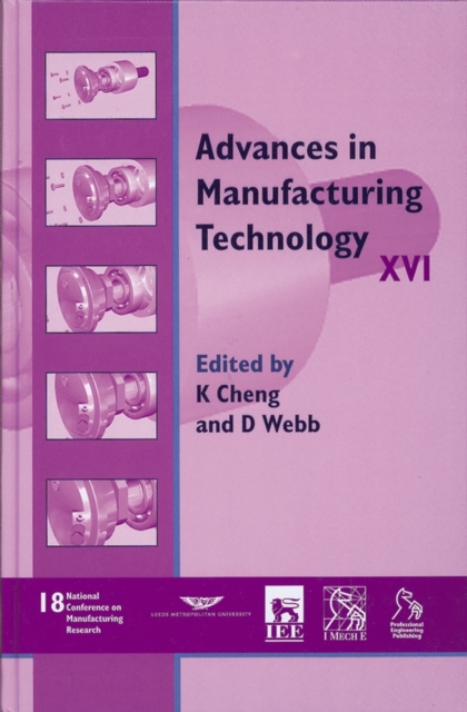 Advances in Manufacturing Technology XVI - NCMR 2002, Hardback Book