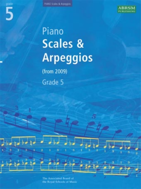 Piano Scales & Arpeggios, Grade 5, Sheet music Book