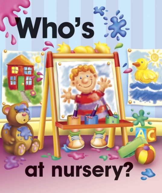 Pull the lever : Who's at nursery?, Board book Book