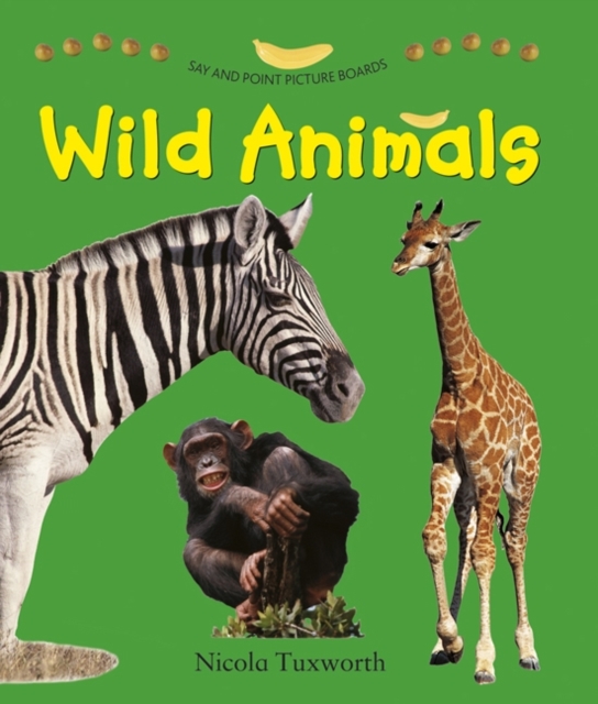 Say and Point Picture Boards: Wild Animals, Board book Book