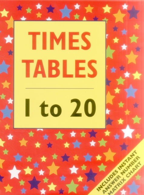 Times Tables - 1 to 20 (giant Size), Paperback / softback Book