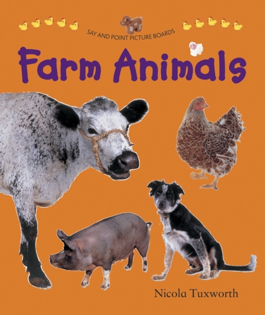Say and Point Picture Boards: Farm Animals, Board book Book