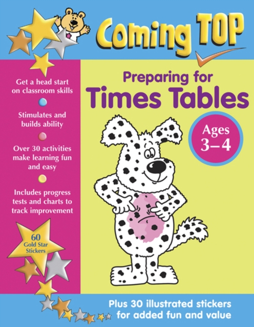 Coming Top: Preparing for Times Tables - Ages 3-4, Paperback / softback Book