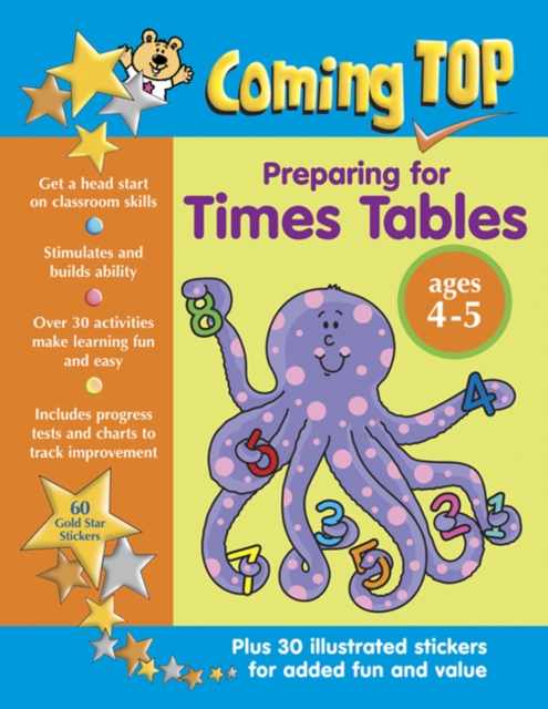 Coming Top: Preparing for Times Tables - Ages 4 - 5, Paperback / softback Book