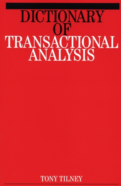 Dictionary of Transactional Analysis, Paperback / softback Book