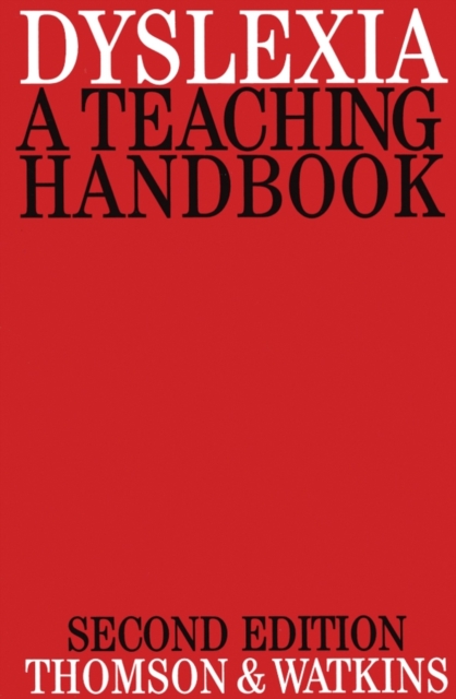Dyslexia : A Teaching Handbook, Paperback / softback Book