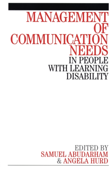 Management of Communication Needs in People with Learning Disability, Paperback / softback Book