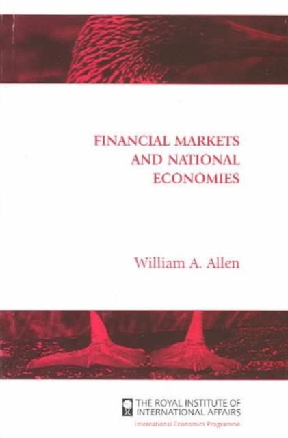 Financial Markets and National Economics, Paperback / softback Book