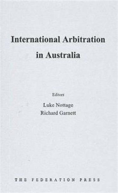 International Arbitration in Australia, Hardback Book