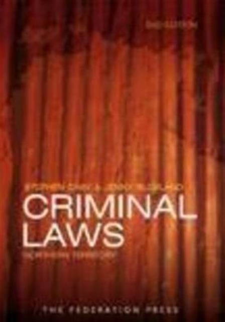 Criminal Laws Northern Territory, Paperback / softback Book
