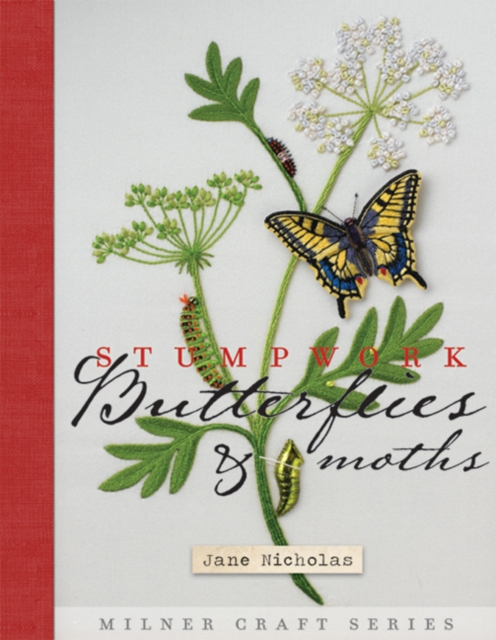 Stumpwork Butterflies & Moths, Hardback Book