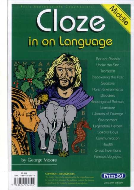 Cloze in on Language : Middle, Paperback / softback Book