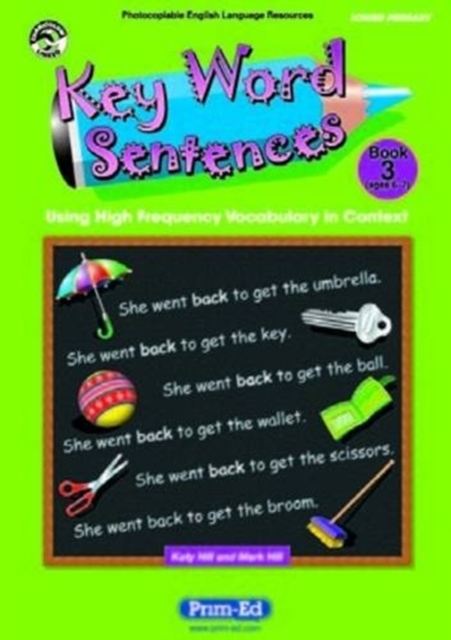 Key Word Sentences : Using High Frequency Vocabulary in Context Scotland/N.Ireland Version Bk.2, Copymasters Book