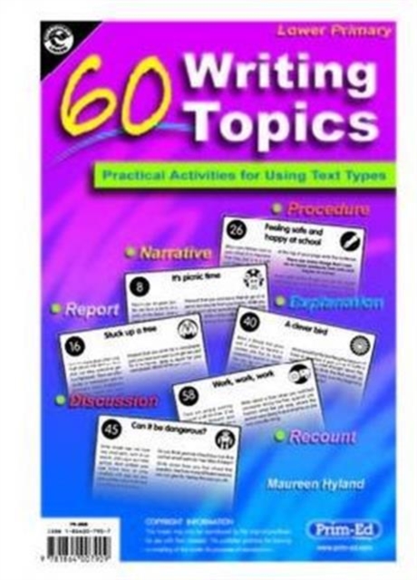 60 Writing Topics Lower : Practical Activities for Using Text Types Lower primary, Paperback / softback Book