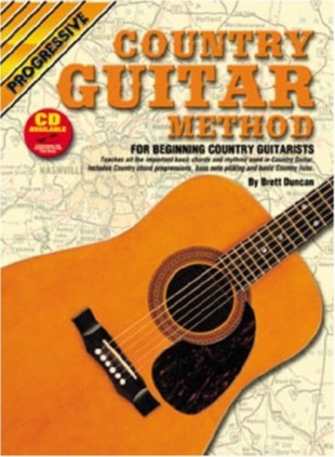 Progressive Country Guitar Method : With Poster, Book Book