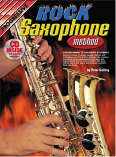 Progressive Rock Saxophone Method, Book Book