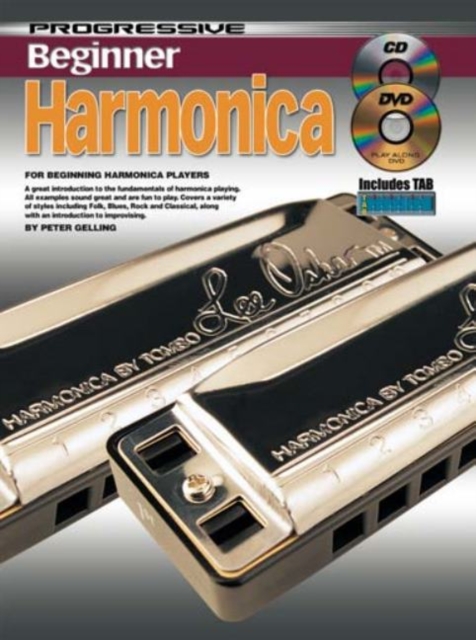 Beginner Harmonica, Multiple-component retail product Book