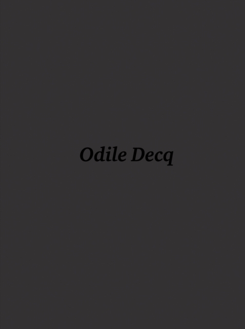 Odile Decq : The Wunderkammer of Odile Decq, Paperback / softback Book