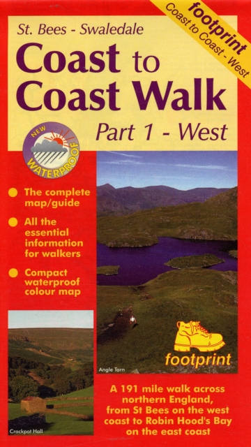 Coast to Coast Walk : St.Bees to Swaledale Pt. 1, Sheet map, folded Book