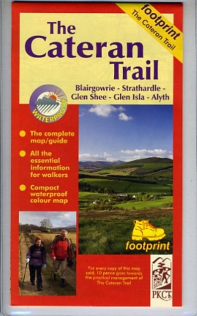 The Cateran Trail : Blairgowrie - Glenshee - Alyth, Sheet map, folded Book