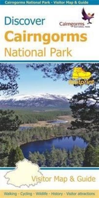 Discover Cairngorms National Park : Visitor Map and Guide, Sheet map, folded Book