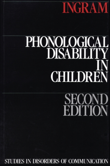 Phonological Disability in Children, Paperback / softback Book
