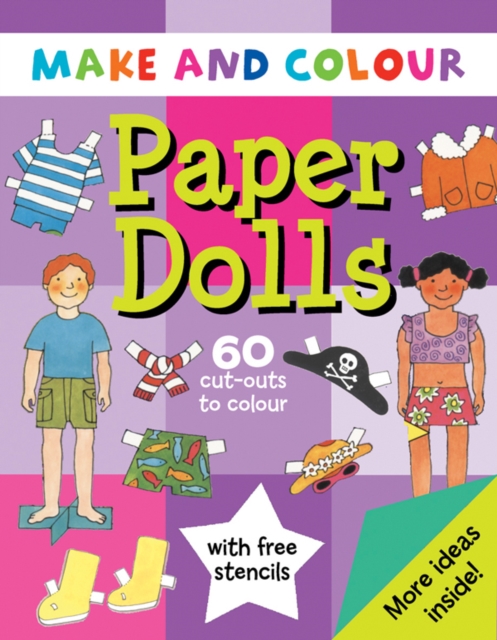 Make & Colour Paper Dolls, Paperback / softback Book