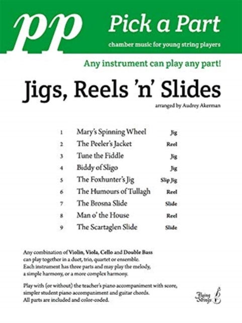 Jigs, Reels 'n' Slides (Pick a Part), Sheet music Book