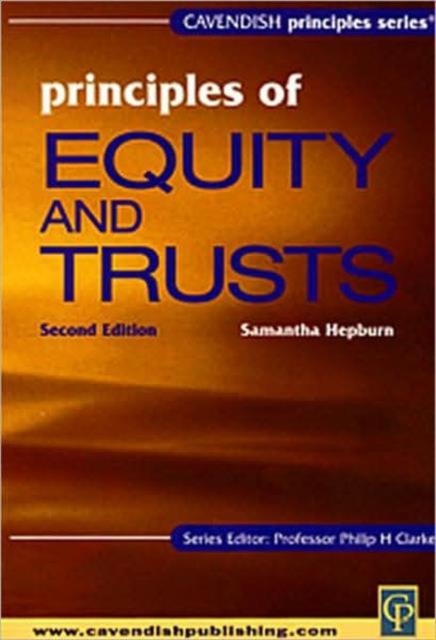 Principles of Equity and Trusts Law, Paperback Book