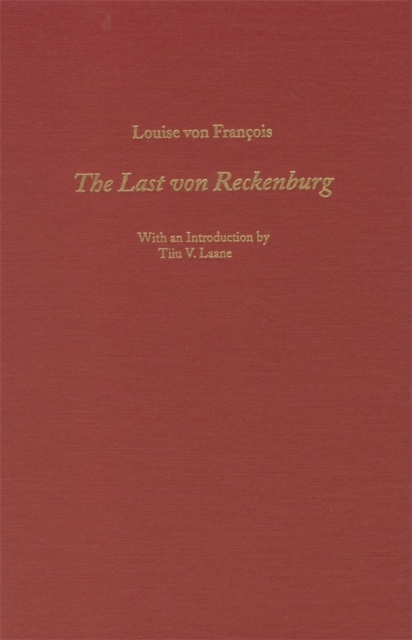 The Last von Reckenburg, Hardback Book